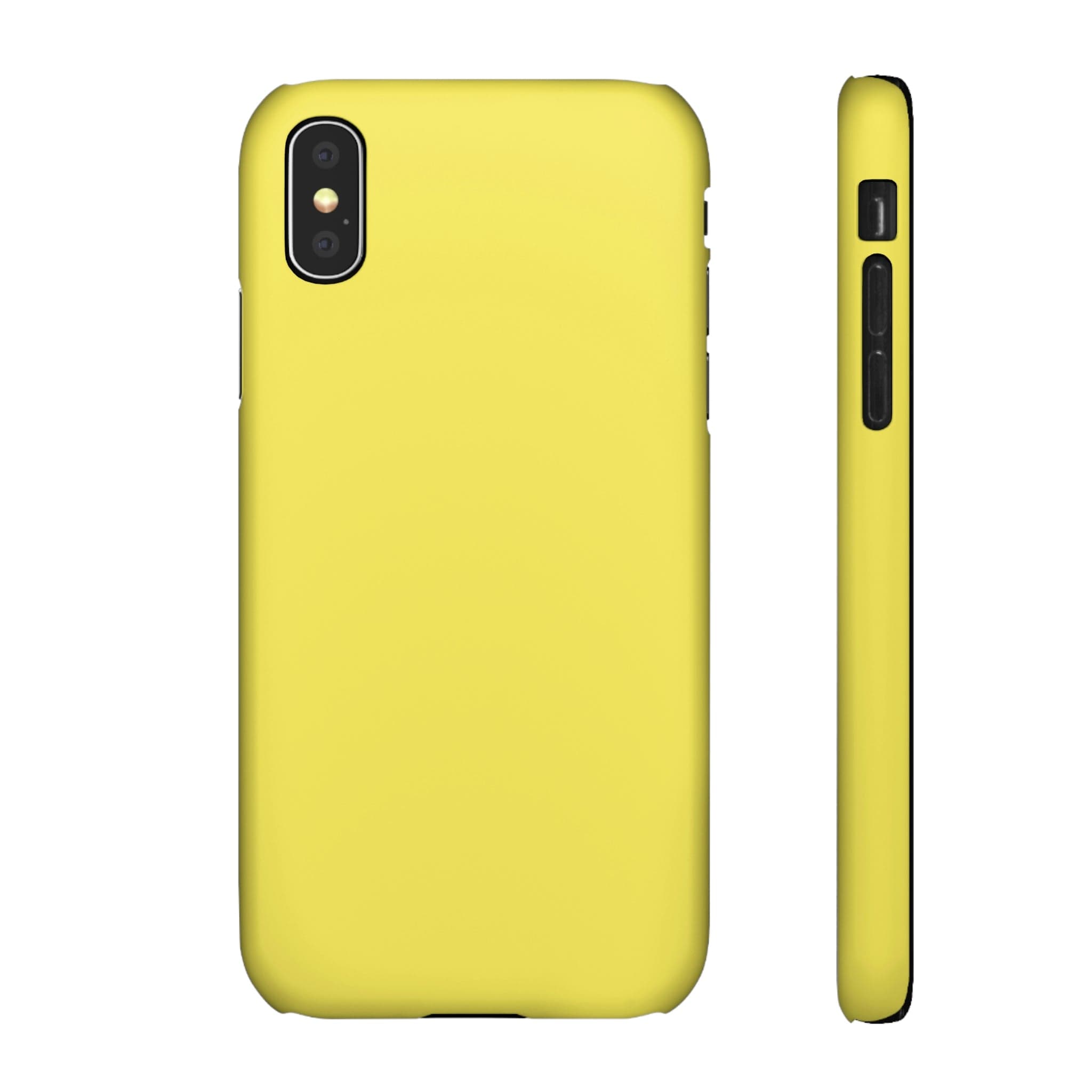 CASEBOB Phone Case iPhone X / Matte Corn Yellow iPhone Case (Slim)