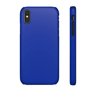 CASEBOB Phone Case iPhone X / Matte Egyptian Blue iPhone Case (Slim)