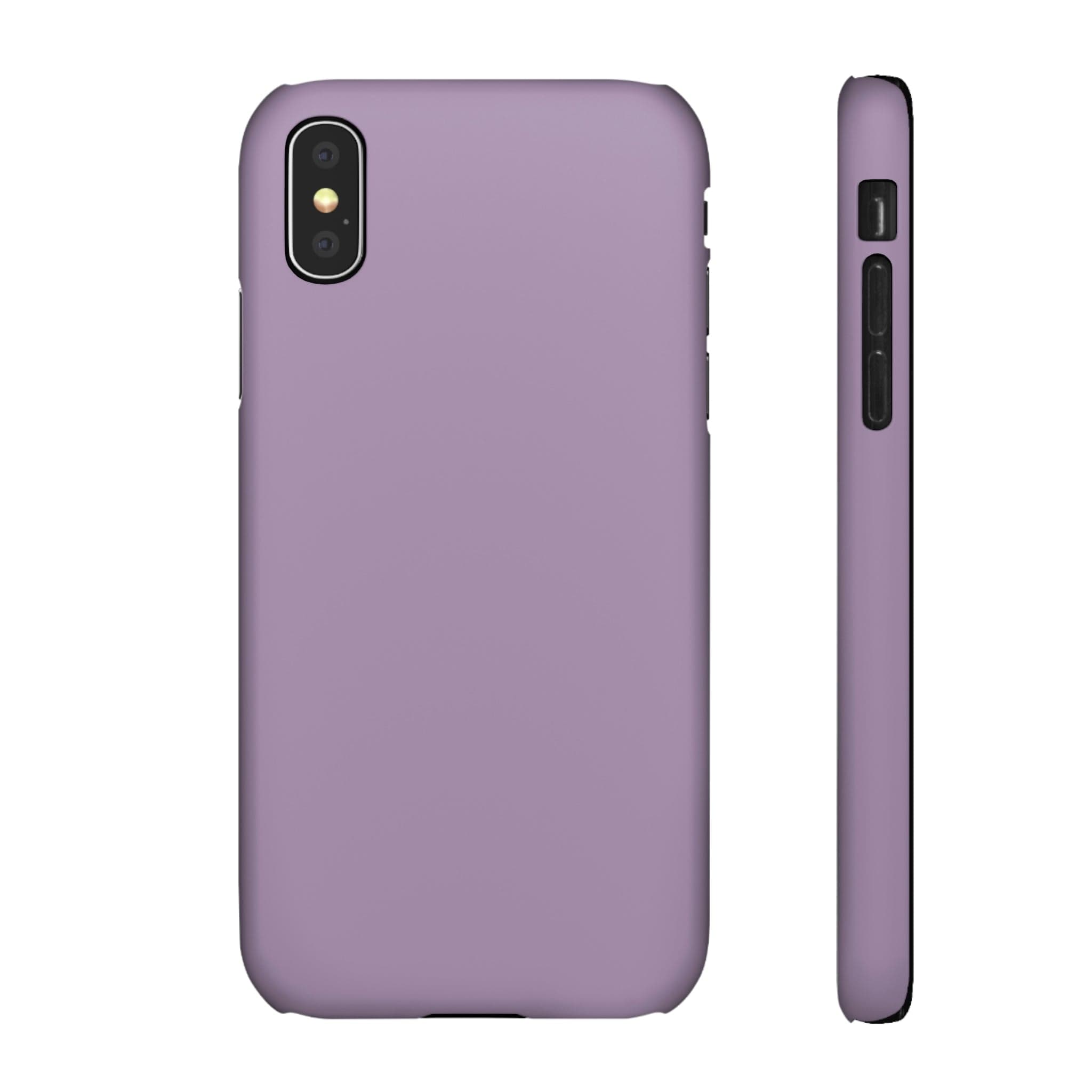 CASEBOB Phone Case iPhone X / Matte Glossy Grape iPhone Case (Slim)