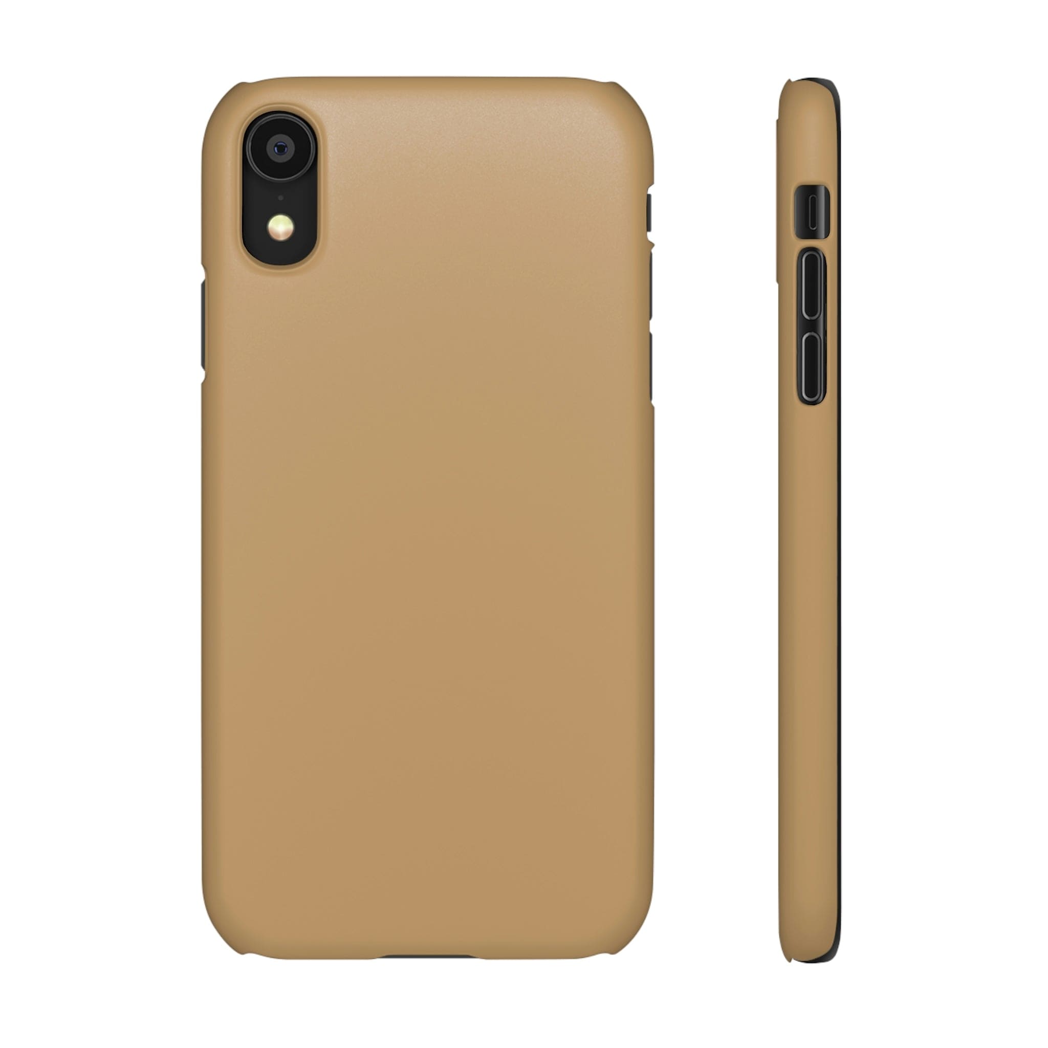 CASEBOB Phone Case iPhone XR / Matte Camel iPhone Case (Slim)