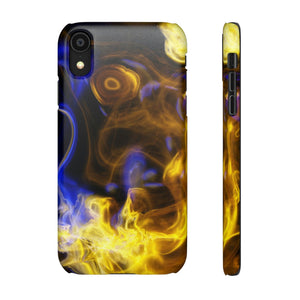 CASEBOB Phone Case iPhone XR / Matte Yellow Marble iPhone Case (Slim)