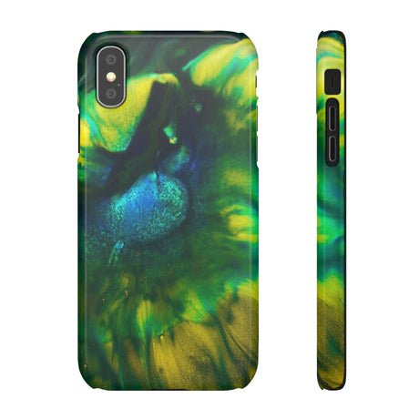 CASEBOB Phone Case iPhone XS / Glossy Dragon Eye Ink Art iPhone Case (Slim)