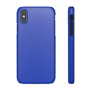 CASEBOB Phone Case iPhone XS / Matte Denim Blue iPhone Case (Slim)