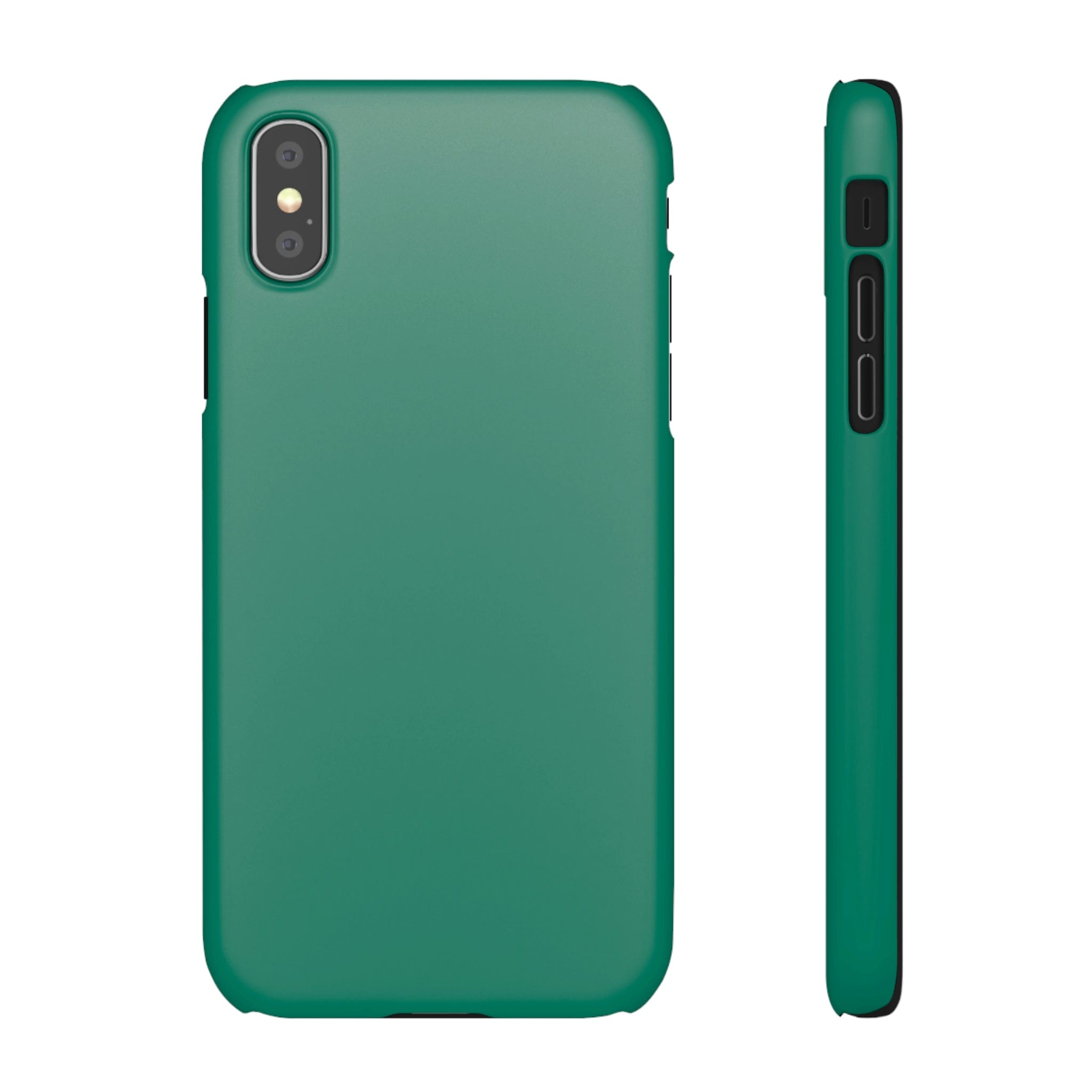 CASEBOB Phone Case iPhone XS / Matte Viridian iPhone Case (Slim)