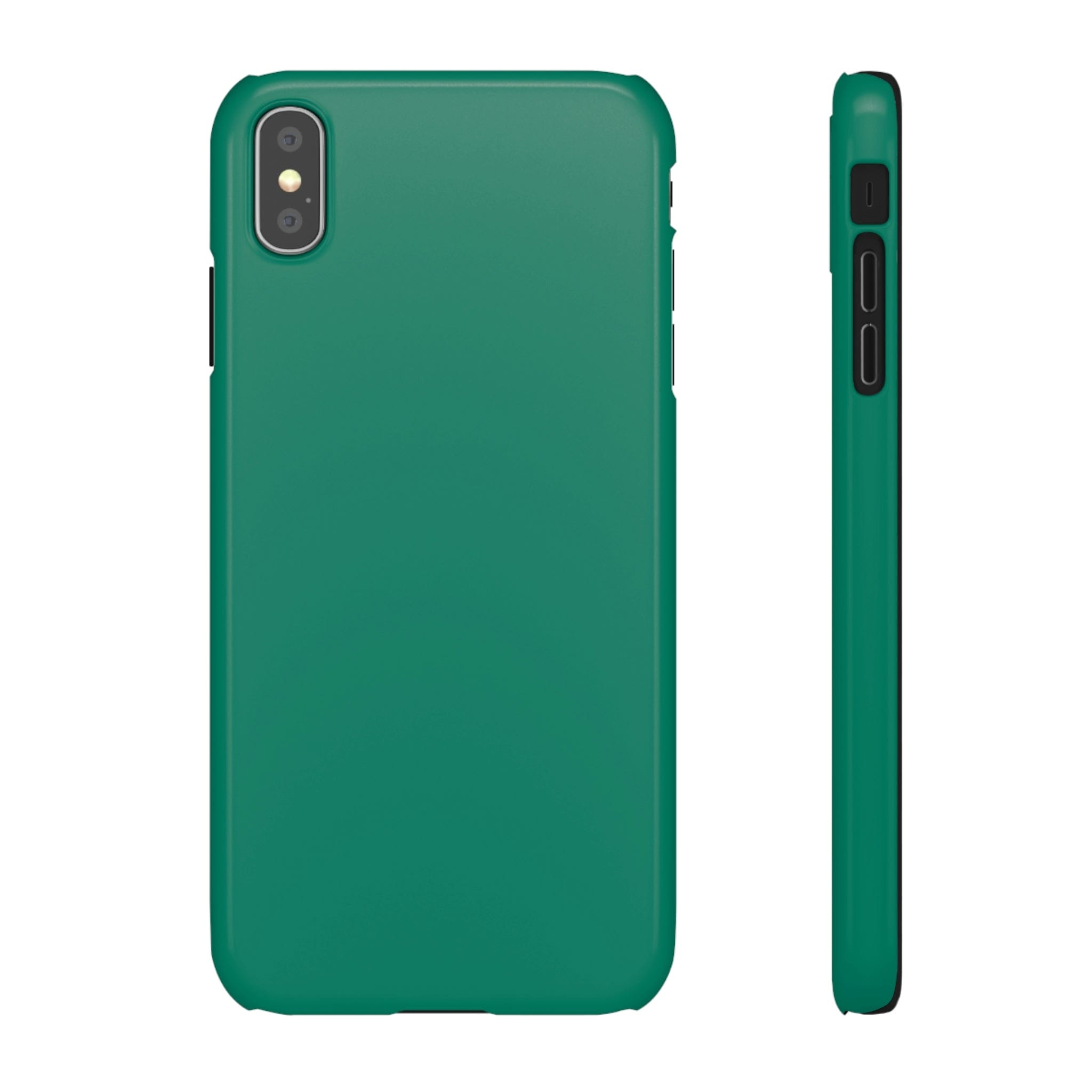 CASEBOB Phone Case iPhone XS MAX / Glossy Viridian iPhone Case (Slim)