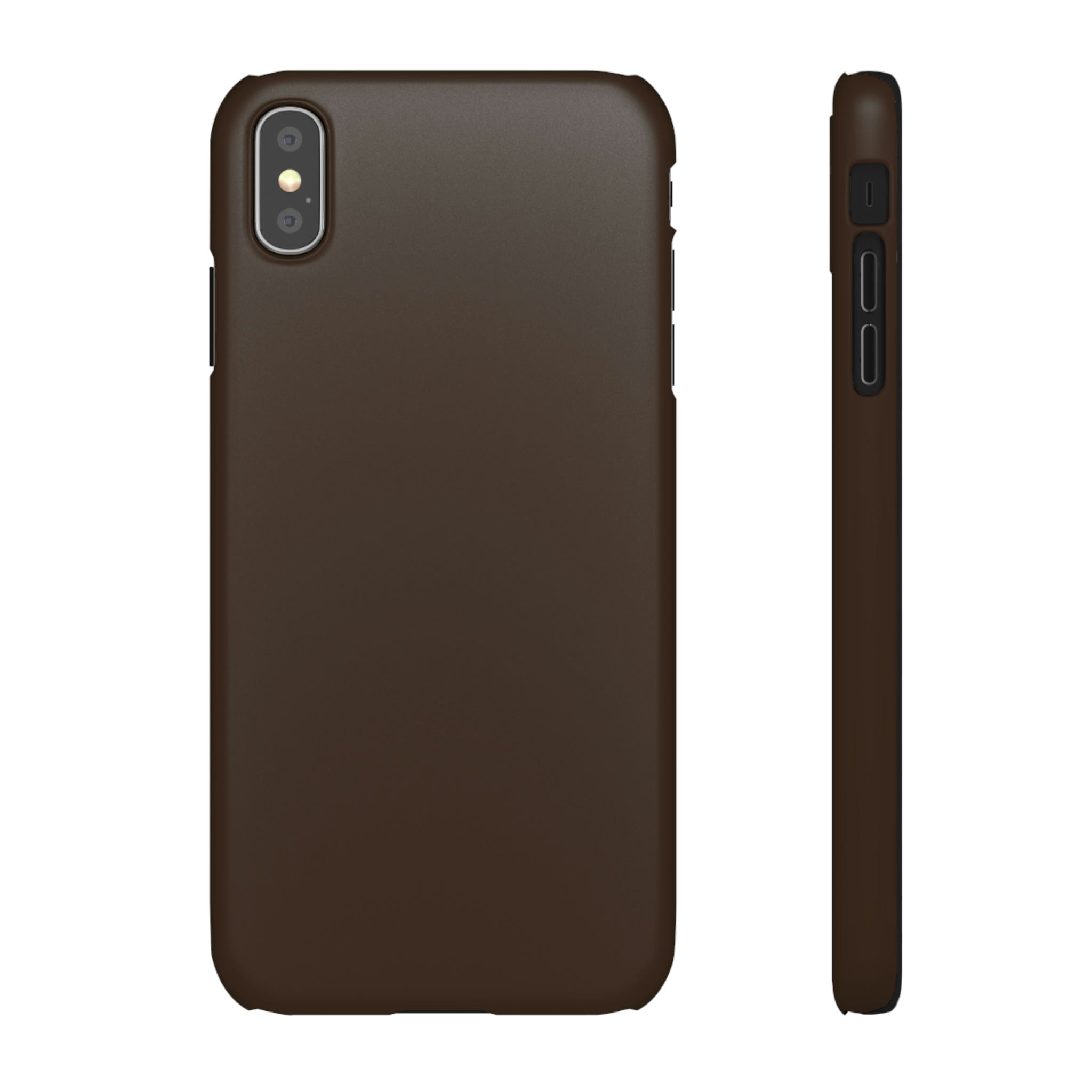 CASEBOB Phone Case iPhone XS MAX / Matte Bistre iPhone Case (Slim)