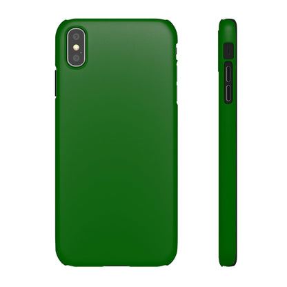 CASEBOB Phone Case iPhone XS MAX / Matte Dark Green iPhone Case (Slim)