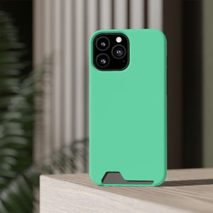 CASEBOB Phone Case Medium Aquamarine iPhone Case (Card)