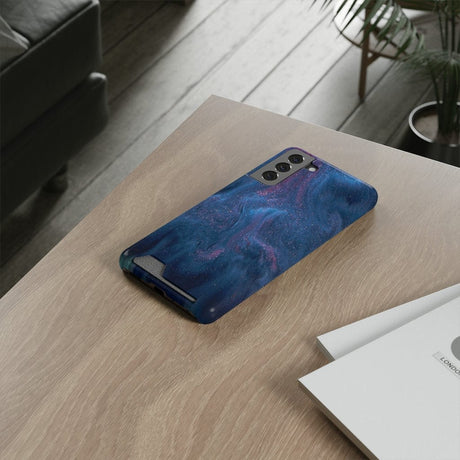 CASEBOB Phone Case Midnight Flow Ink Art Android Case (Card)