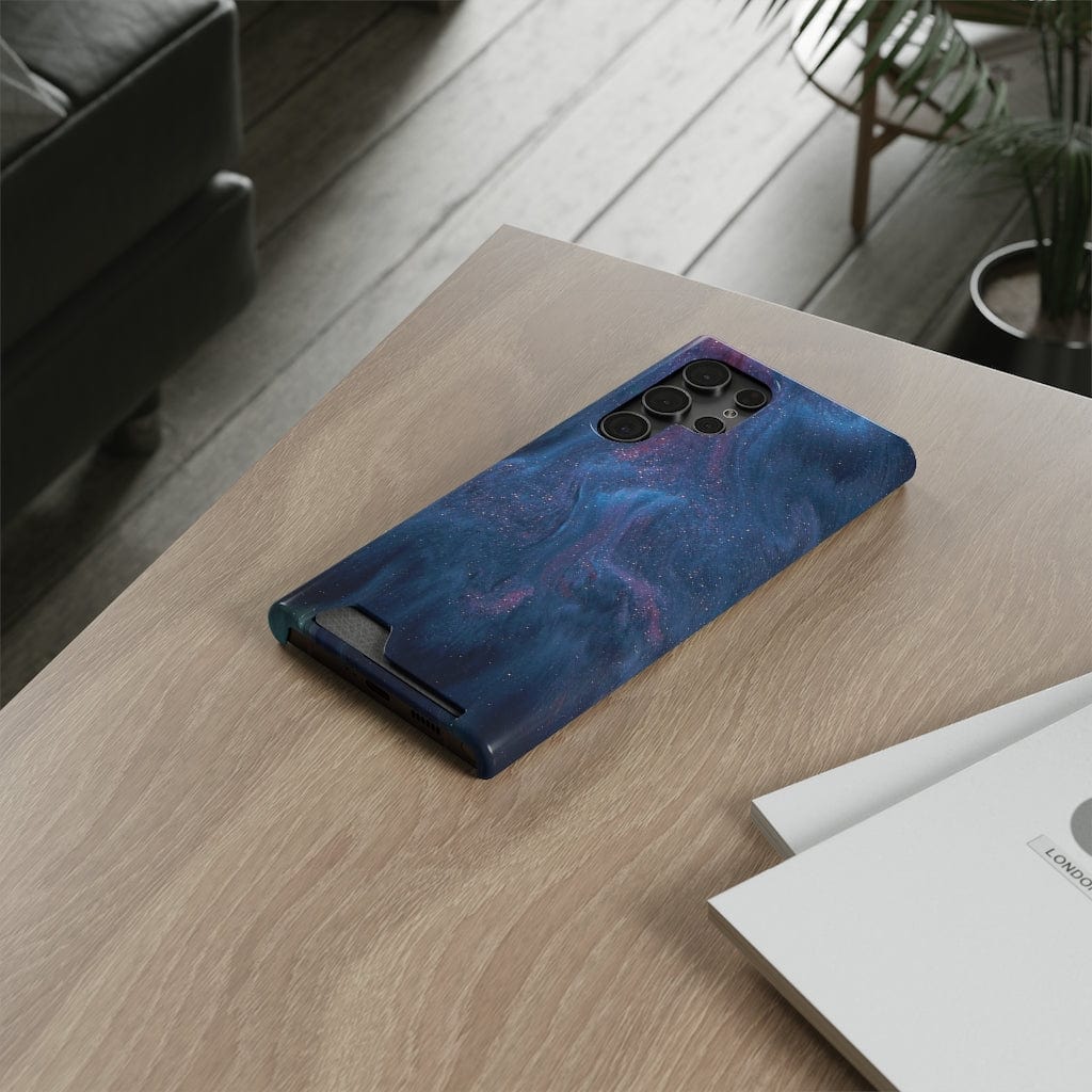 CASEBOB Phone Case Midnight Flow Ink Art Android Case (Card)