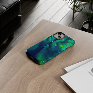 CASEBOB Phone Case Northen Light Ink Art iPhone Case (Protective)