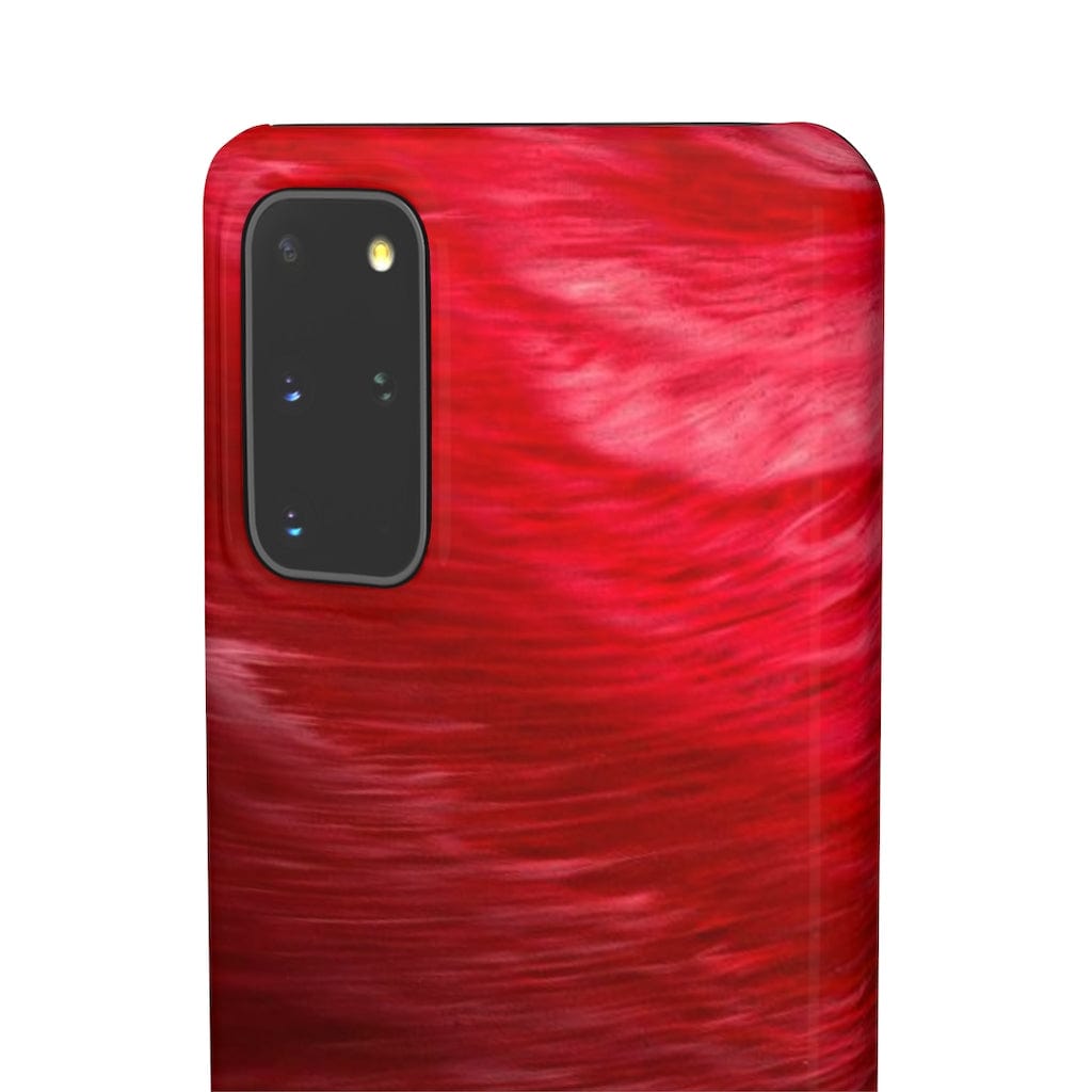 CASEBOB Phone Case Red Feather Ink Art Android Case (Slim)