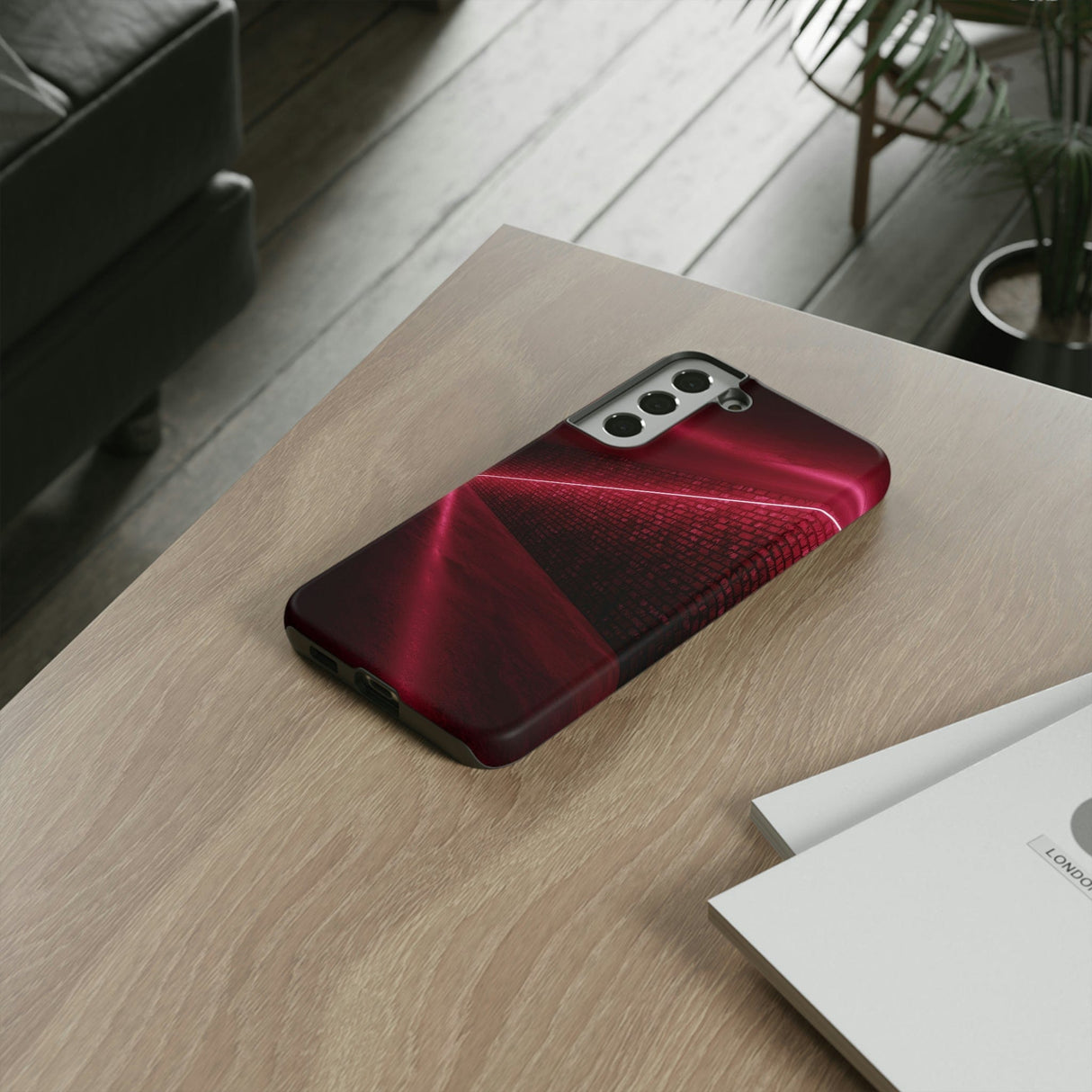 CASEBOB Phone Case Red Sci Fi Android Case (Protective)