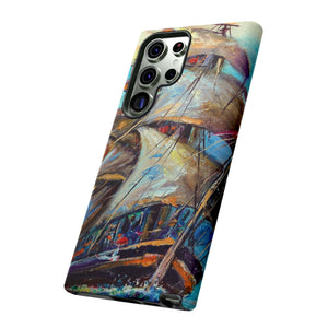 CASEBOB Phone Case Sailboat Painting Android Case (Protective)