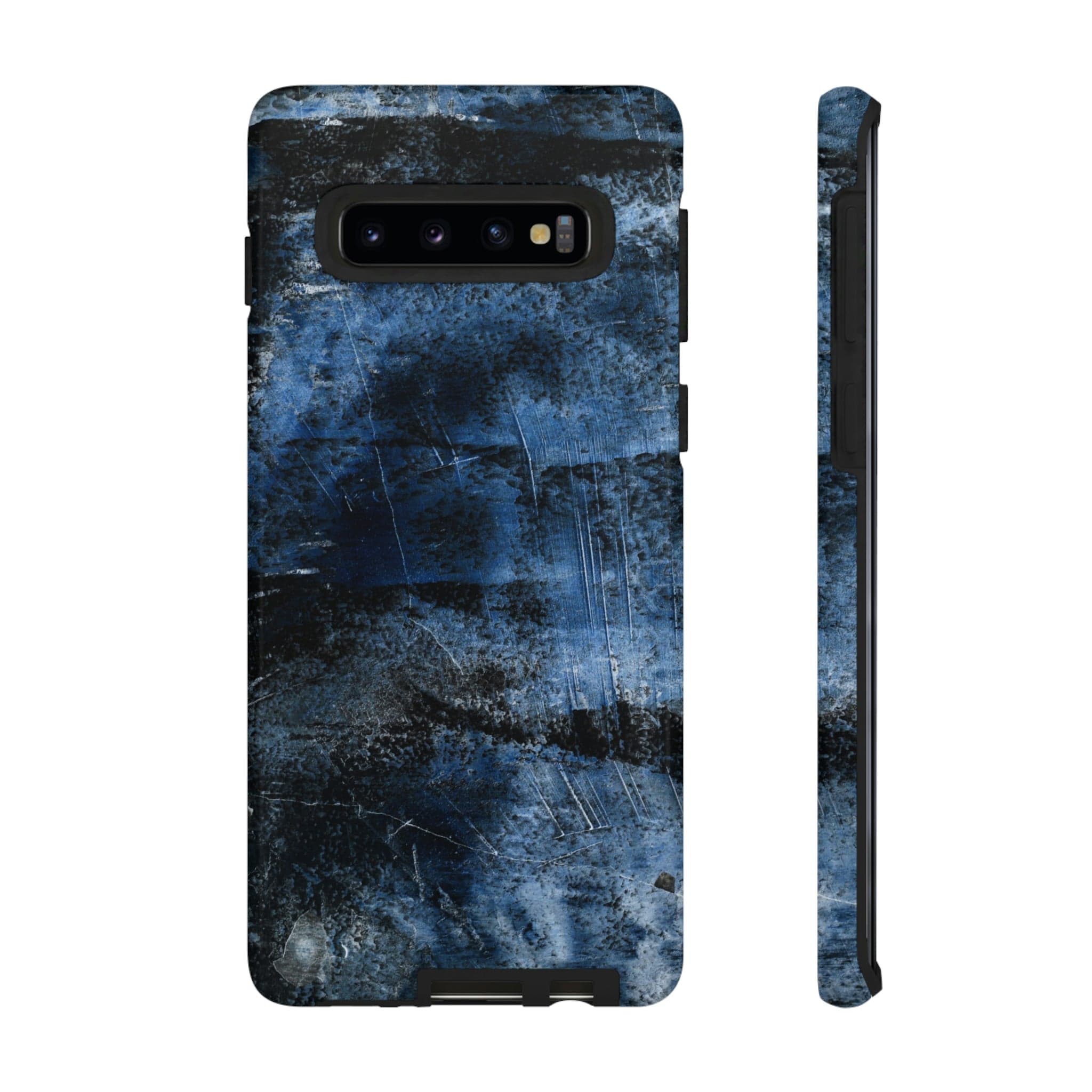 CASEBOB Phone Case Samsung Galaxy S10 / Glossy Blue StoneWall Android Case (Protective)