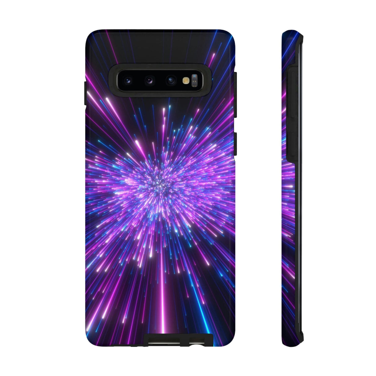 CASEBOB Phone Case Samsung Galaxy S10 / Glossy Speed of light Android Case (Protective)