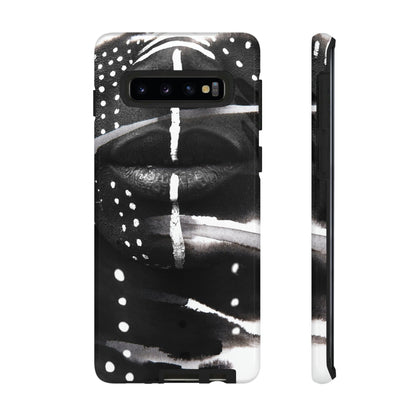 CASEBOB Phone Case Samsung Galaxy S10 / Glossy War Face Paint Android Case (Protective)