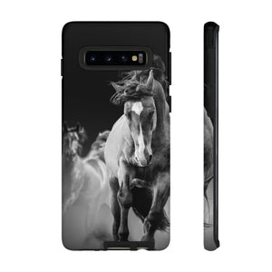 CASEBOB Phone Case Samsung Galaxy S10 / Glossy Wild Horses Android Case (Protective)