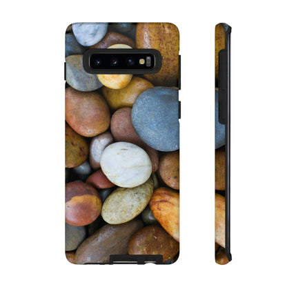 CASEBOB Phone Case Samsung Galaxy S10 / Matte Tumbled Stones Android Case (Protective)