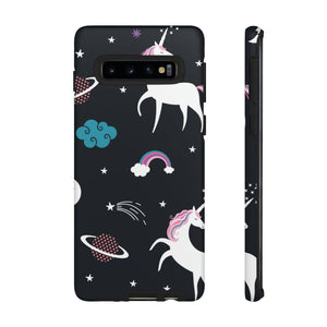 CASEBOB Phone Case Samsung Galaxy S10 / Matte Unicorn Android Case (Protective)