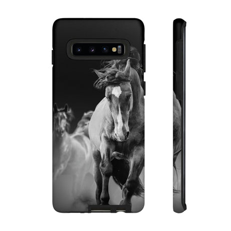 CASEBOB Phone Case Samsung Galaxy S10 / Matte Wild Horses Android Case (Protective)