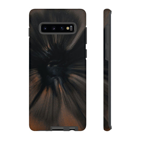 CASEBOB Phone Case Samsung Galaxy S10 Plus / Matte Warp Speed Ink Art Android Case (Protective)