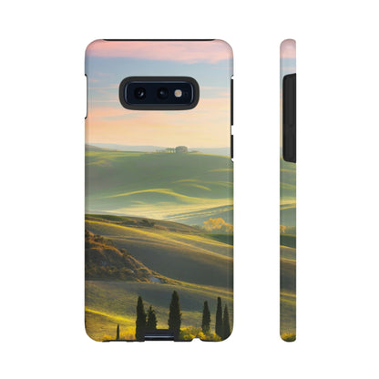 CASEBOB Phone Case Samsung Galaxy S10E / Glossy Tuscany Sundown Android Case (Protective)