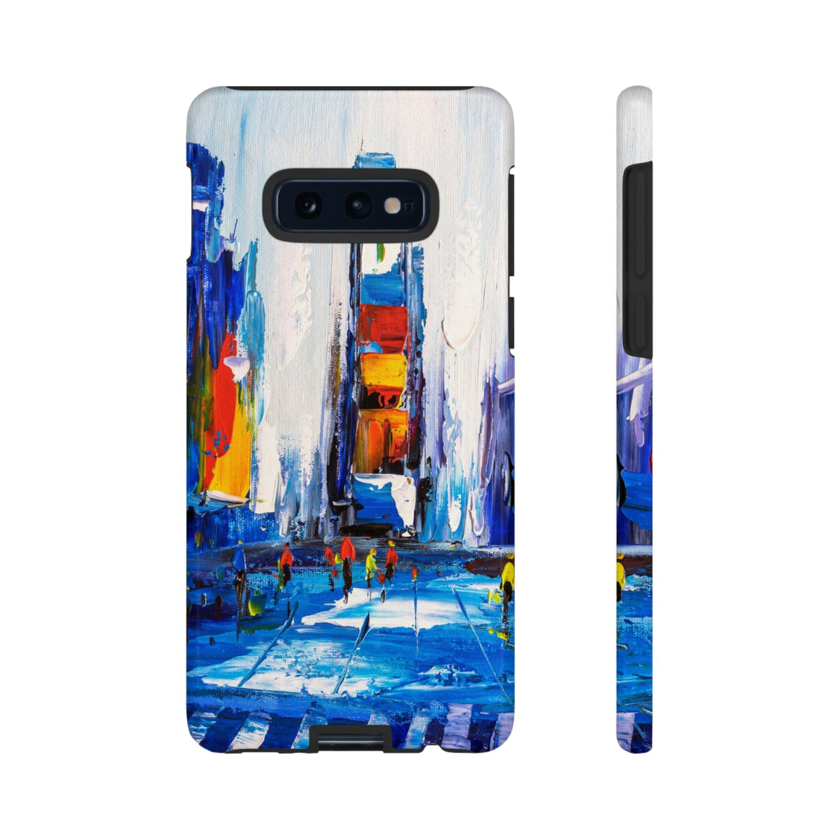 CASEBOB Phone Case Samsung Galaxy S10E / Glossy View of New York Android Case (Protective)