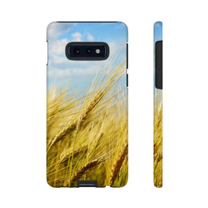 CASEBOB Phone Case Samsung Galaxy S10E / Glossy Wheat Field Android Case (Protective)