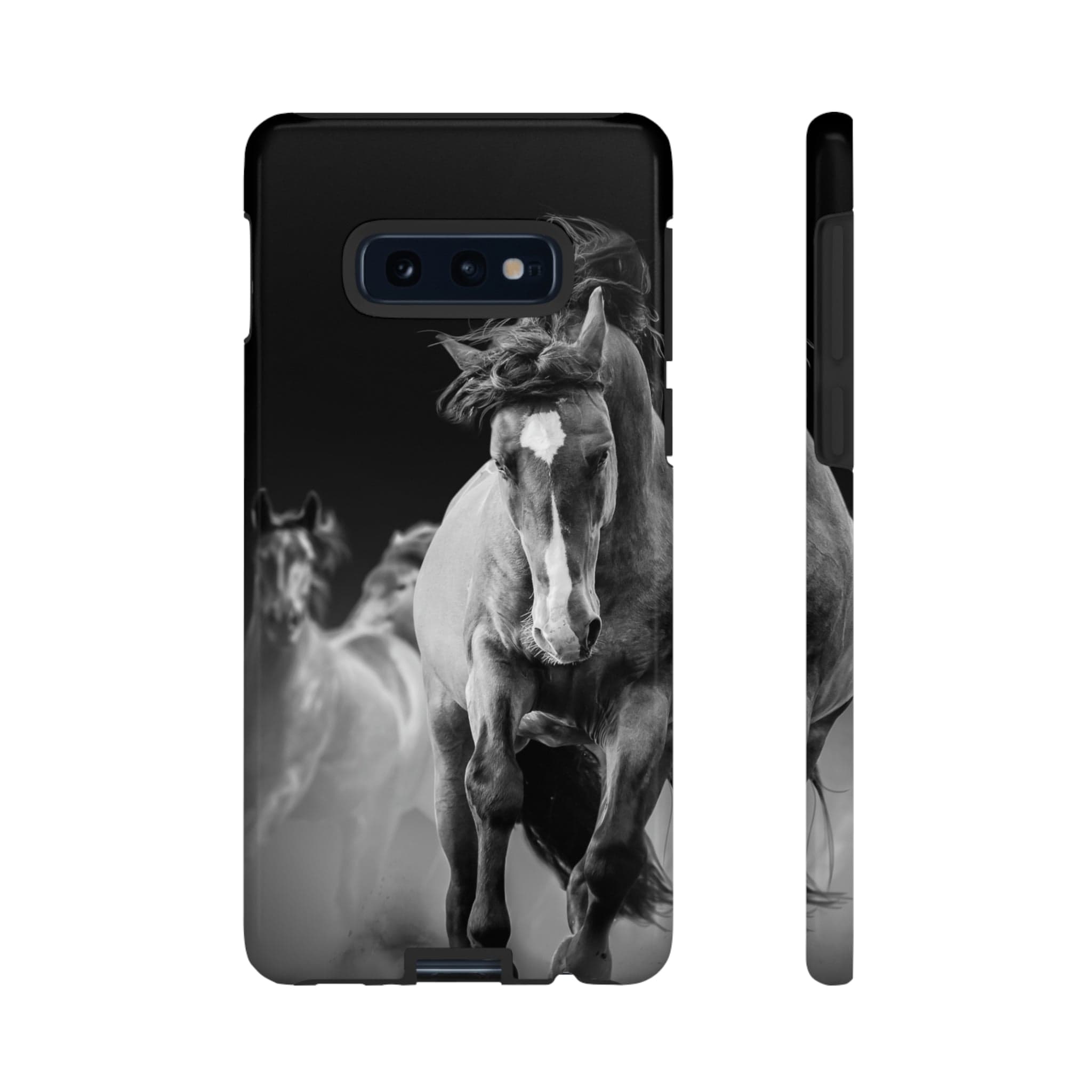 CASEBOB Phone Case Samsung Galaxy S10E / Glossy Wild Horses Android Case (Protective)