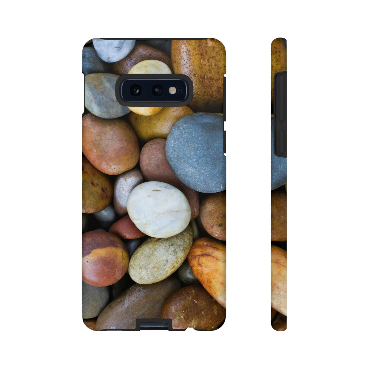 CASEBOB Phone Case Samsung Galaxy S10E / Matte Tumbled Stones Android Case (Protective)