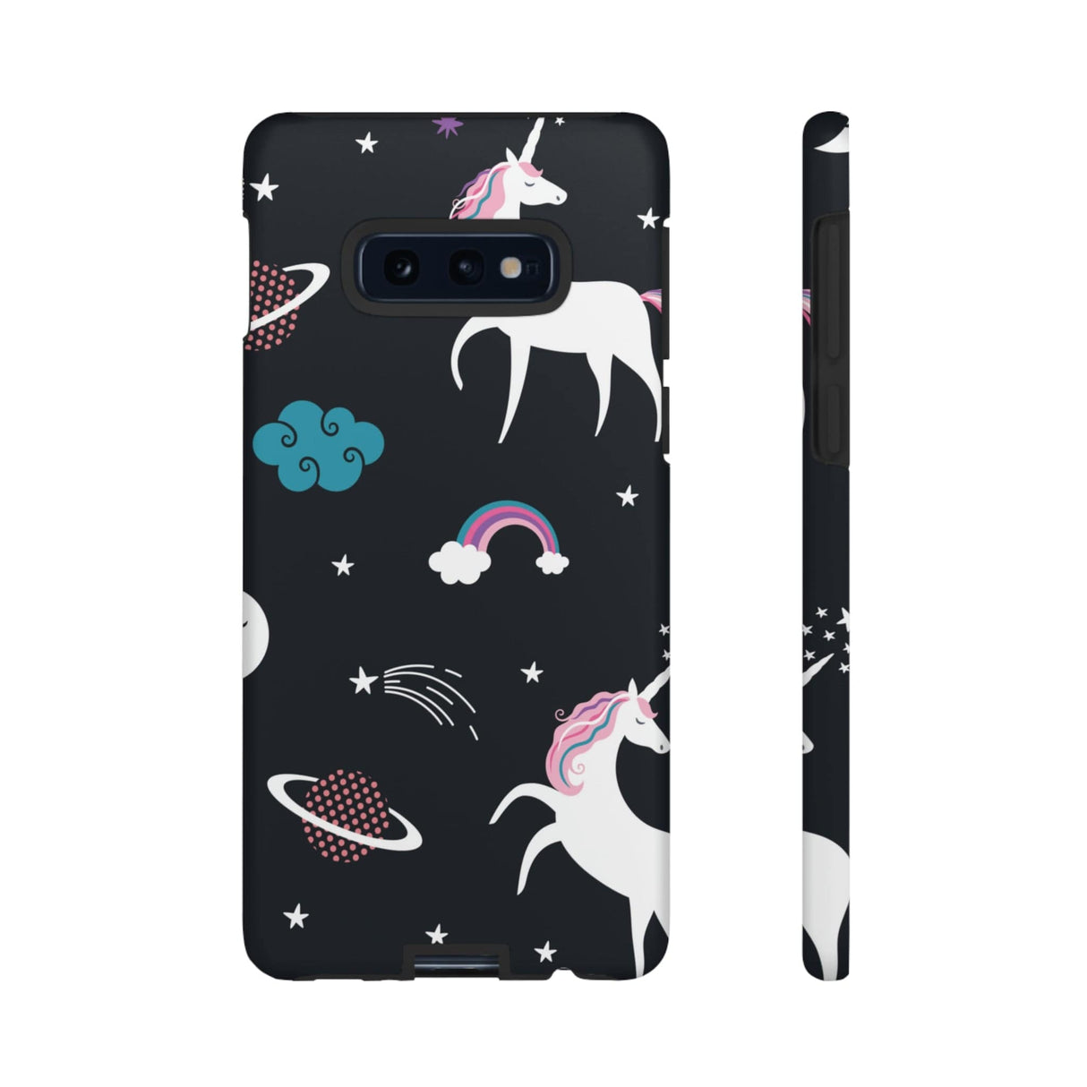 CASEBOB Phone Case Samsung Galaxy S10E / Matte Unicorn Android Case (Protective)