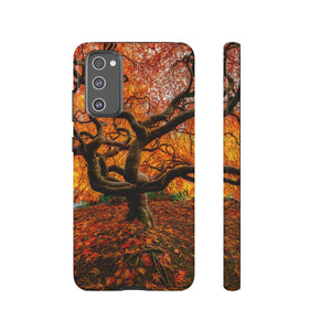 CASEBOB Phone Case Samsung Galaxy S20 FE / Glossy Fall Forest Android Case (Protective)