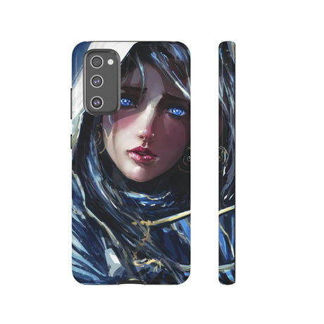 CASEBOB Phone Case Samsung Galaxy S20 FE / Glossy Paladin Girl Blue Eyes Android Case (Protective)