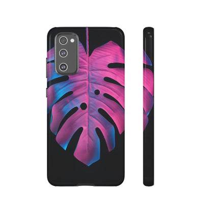 CASEBOB Phone Case Samsung Galaxy S20 FE / Glossy Tropical Palm Leaves Android Case (Protective)