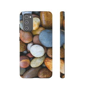 CASEBOB Phone Case Samsung Galaxy S20 FE / Glossy Tumbled Stones Android Case (Protective)