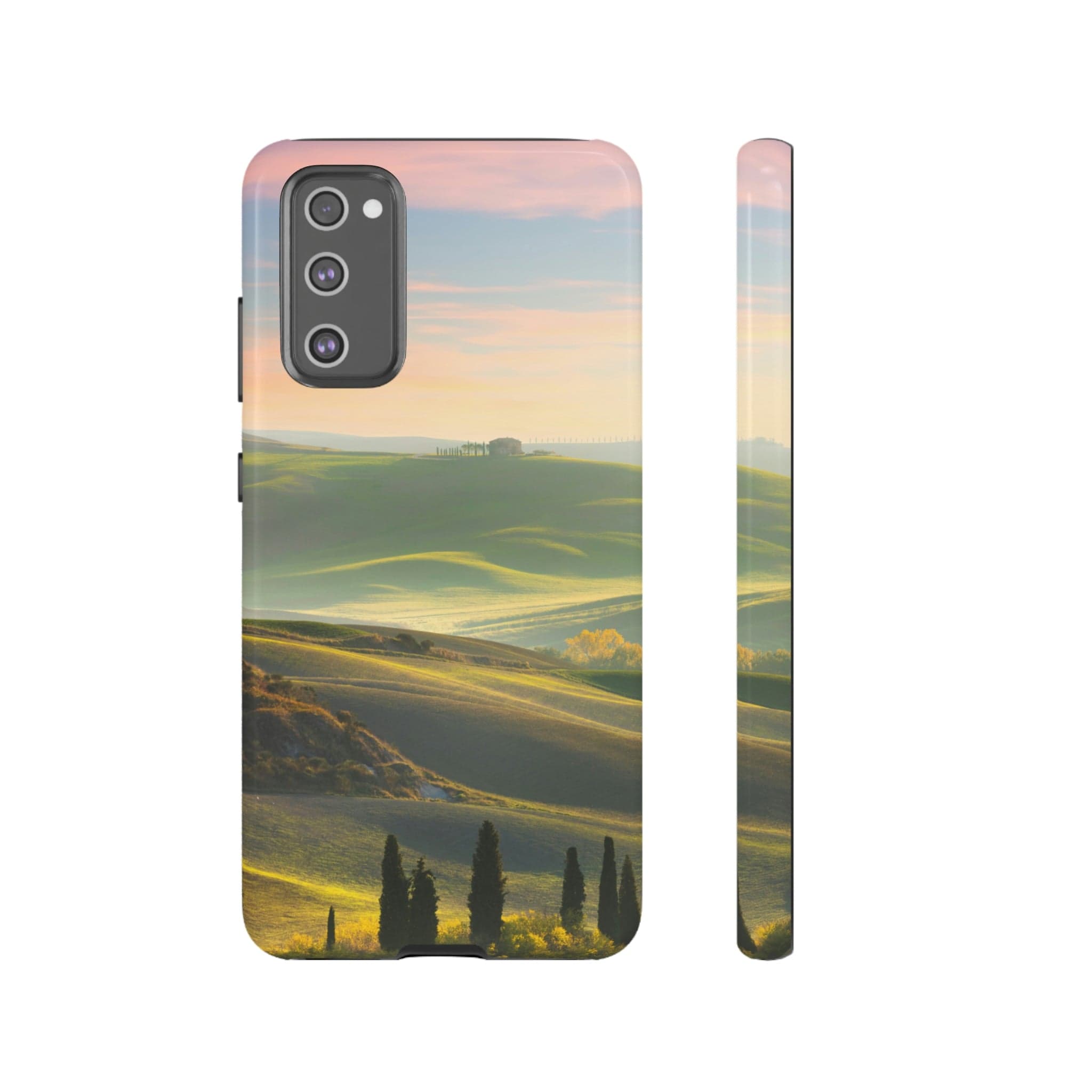 CASEBOB Phone Case Samsung Galaxy S20 FE / Glossy Tuscany Sundown Android Case (Protective)