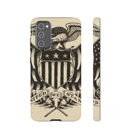 CASEBOB Phone Case Samsung Galaxy S20 FE / Glossy Vintage American Eagle Android Case (Protective)