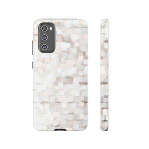 CASEBOB Phone Case Samsung Galaxy S20 FE / Glossy White Abstract Background Android Case (Protective)