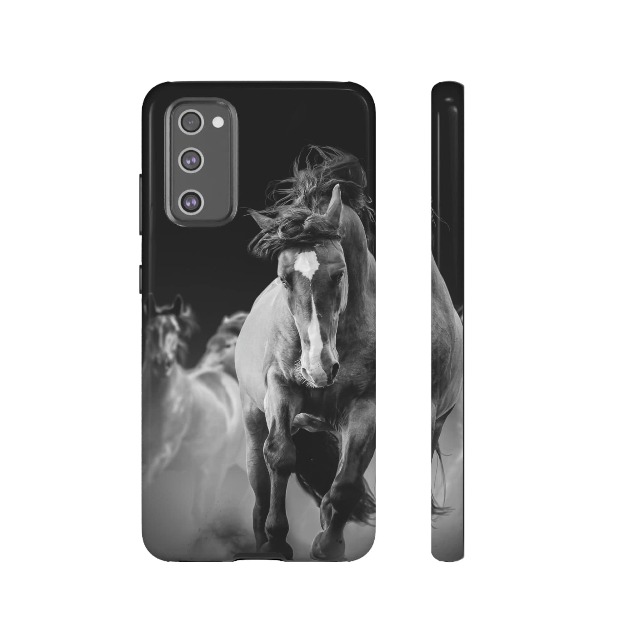 CASEBOB Phone Case Samsung Galaxy S20 FE / Glossy Wild Horses Android Case (Protective)