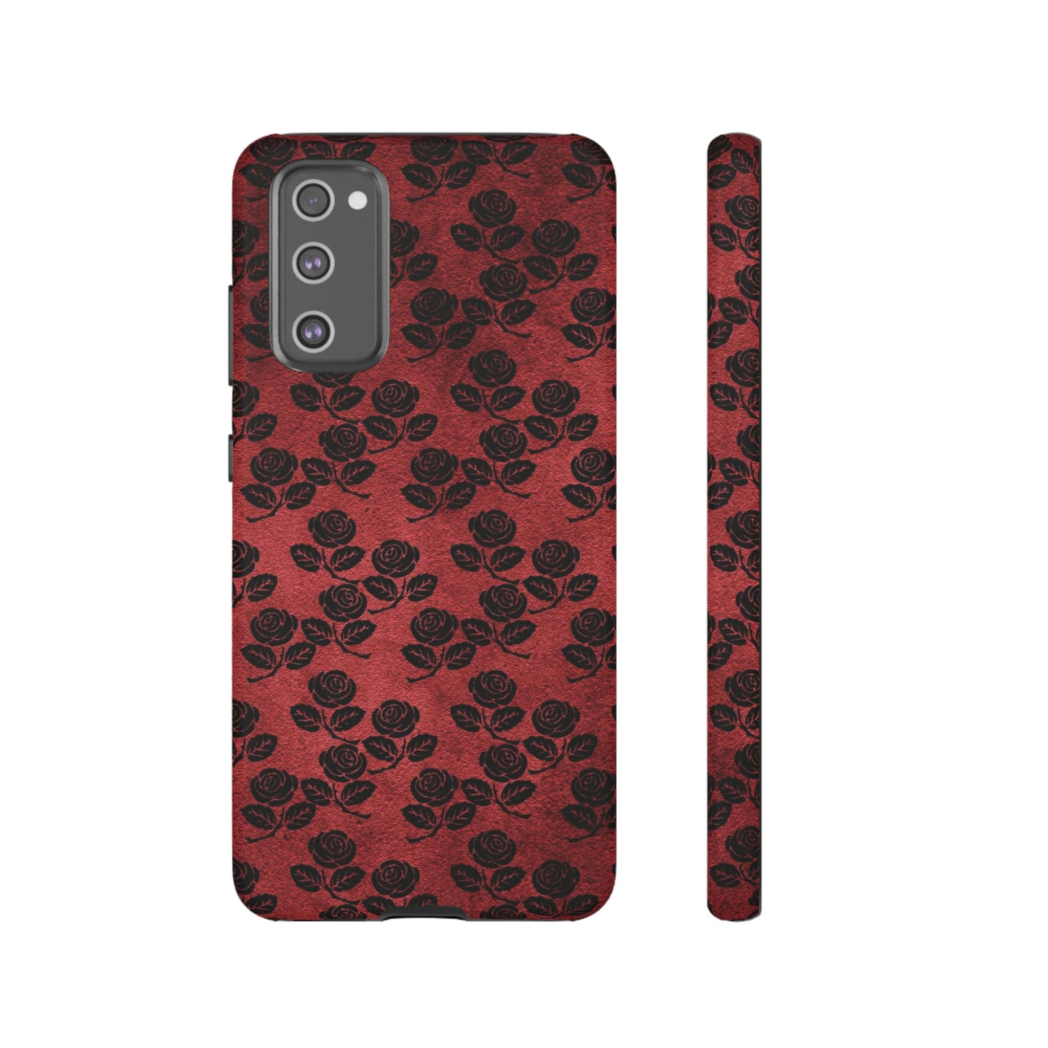 CASEBOB Phone Case Samsung Galaxy S20 FE / Matte Rosemony Gothic Flower Samsung Case (Protective)