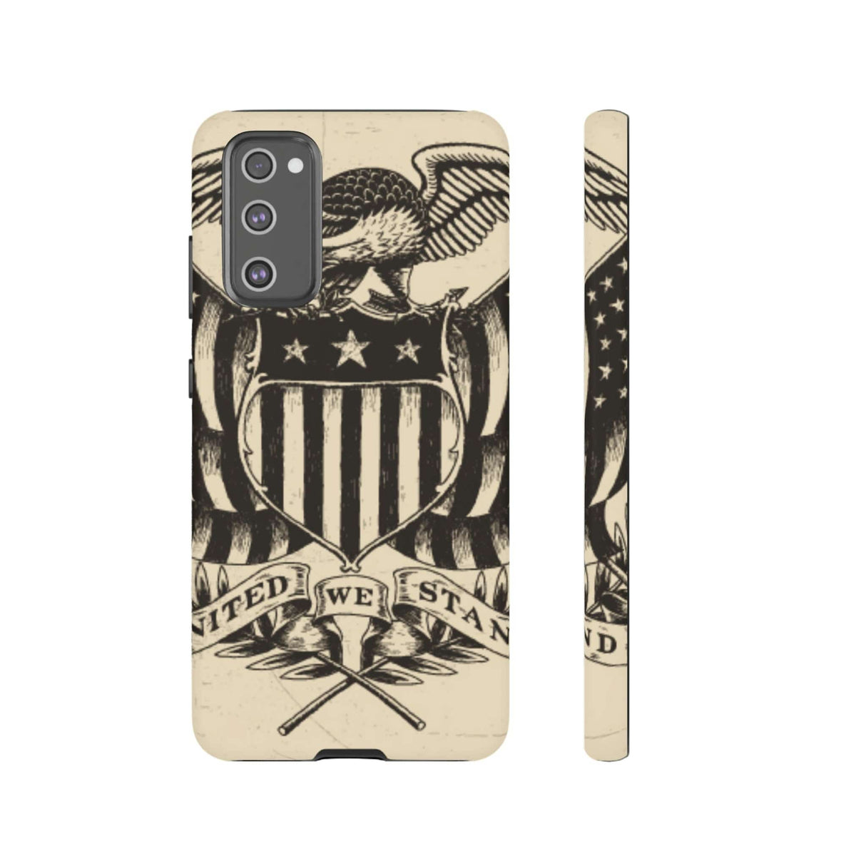 CASEBOB Phone Case Samsung Galaxy S20 FE / Matte Vintage American Eagle Android Case (Protective)