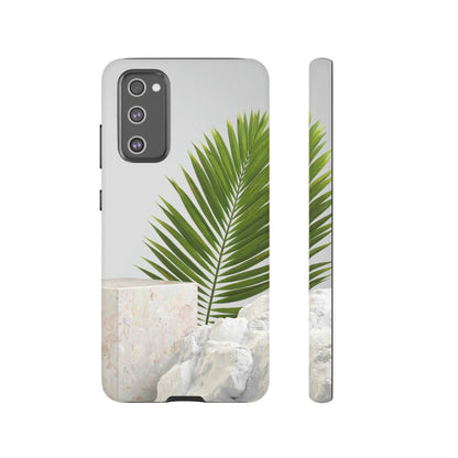 CASEBOB Phone Case Samsung Galaxy S20 FE / Matte White Marble Android Case (Protective)