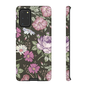 CASEBOB Phone Case Samsung Galaxy S20+ / Glossy Purple Rose Vintage Flower Samsung Case (Protective)