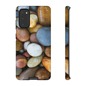 CASEBOB Phone Case Samsung Galaxy S20 / Glossy Tumbled Stones Android Case (Protective)