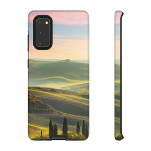 CASEBOB Phone Case Samsung Galaxy S20 / Glossy Tuscany Sundown Android Case (Protective)