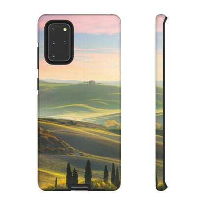 CASEBOB Phone Case Samsung Galaxy S20+ / Glossy Tuscany Sundown Android Case (Protective)