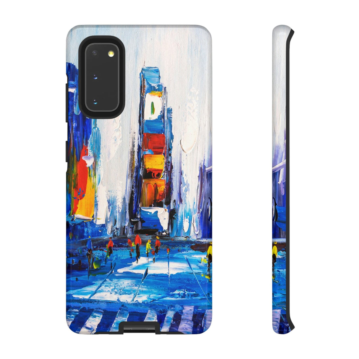 CASEBOB Phone Case Samsung Galaxy S20 / Glossy View of New York Android Case (Protective)