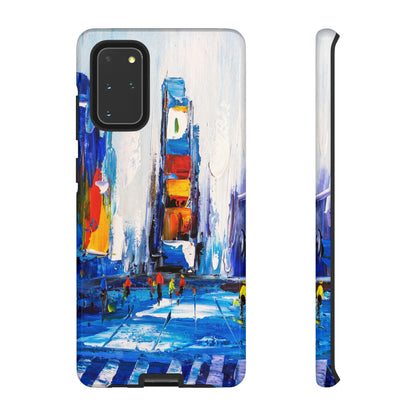 CASEBOB Phone Case Samsung Galaxy S20+ / Glossy View of New York Android Case (Protective)