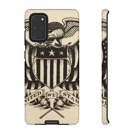 CASEBOB Phone Case Samsung Galaxy S20+ / Glossy Vintage American Eagle Android Case (Protective)